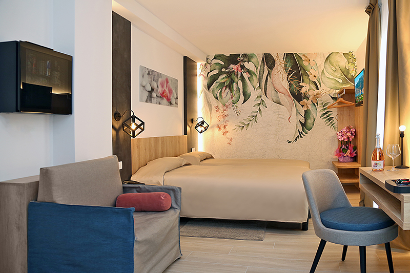Junior Suite Zimmer at Hotel Orchidea Bardolino - Lago di Garda - Lake Garda 