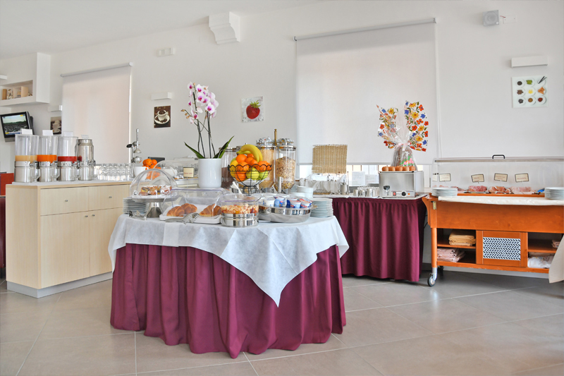 Buffet at Hotel Orchidea - Bardolino