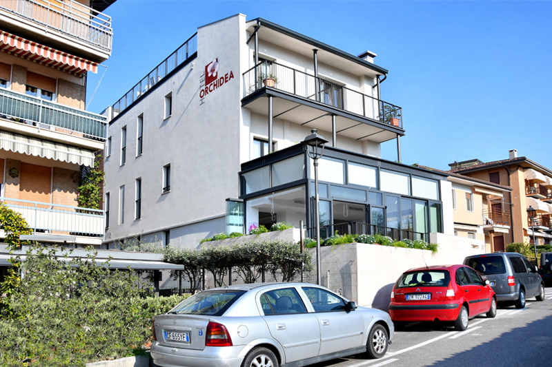 Front View of Hotel Orchidea - Bardolino